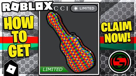 roblox gucci guitar case price|Every Limited Roblox Gucci Item, Ranke.